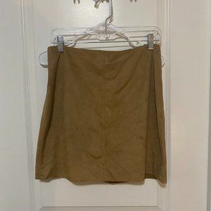 J Crew Suede Mini Skirt